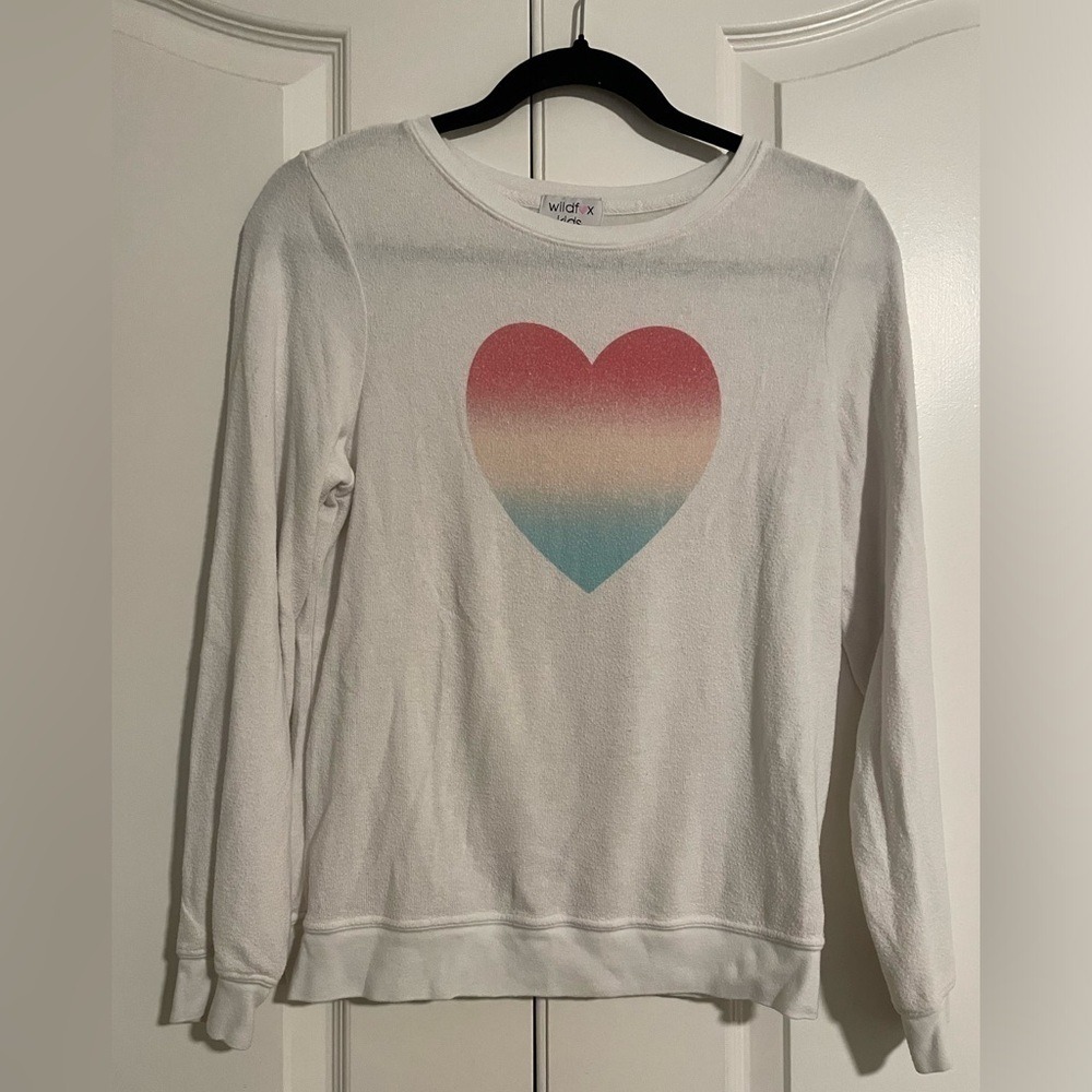 WILDFOX Kids Heart Sweatshirt
